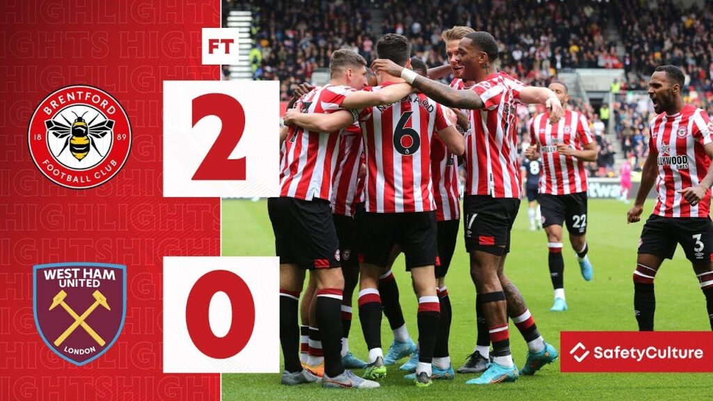 Brentford 2-0 West Ham: Bryan Mbeumo and Yoane Wissa first-half goals guarantee Bees top-half finish
