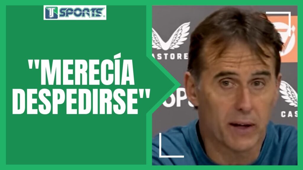 El REMORDIMIENTO de Lopetegui por NO PERMITIR que Raúl Jiménez se DESPIDIERA de la AFICIÓN de Wolves El REMORDIMIENTO de Lopetegui por NO PERMITIR que Raúl Jiménez se DESPIDIERA de la AFICIÓN de Wolves