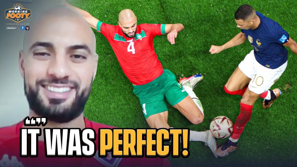 Sofyan Amrabat on THAT tackle against Mbappe, playing in TWO finals & Morocco at AFCON