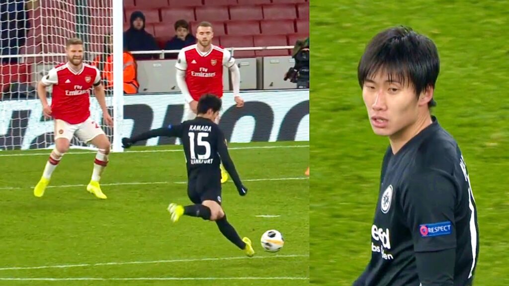 Daichi Kamada vs Arsenal | SUPER GOALS | MILAN TARGET 🇯🇵