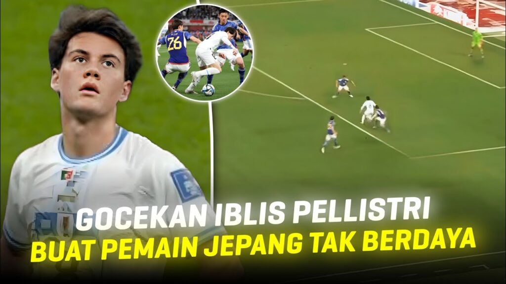 JADI BINTANG BARU DI LAPANGAN‼️Lihat Aksi Fecundo Pellistri Saat Buat Repot Bek Jepang