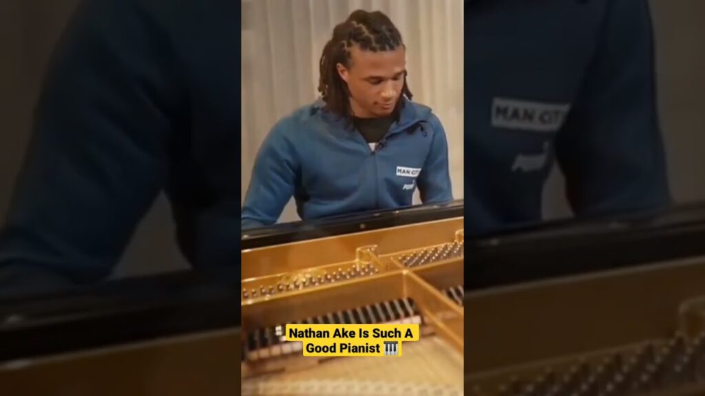 Nathan Ake |Left-back, Centre-back, PIANIST! 😱🎹#shorts
