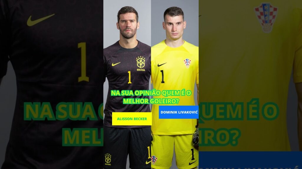 ALISSON BECKER VS DOMINIK LIVAKOVIĆ NA SUA OPINIÃO QUEM É O MELHOR GOLEIRO?
