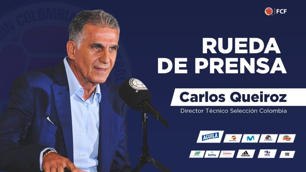 Rueda de prensa Carlos Queiroz