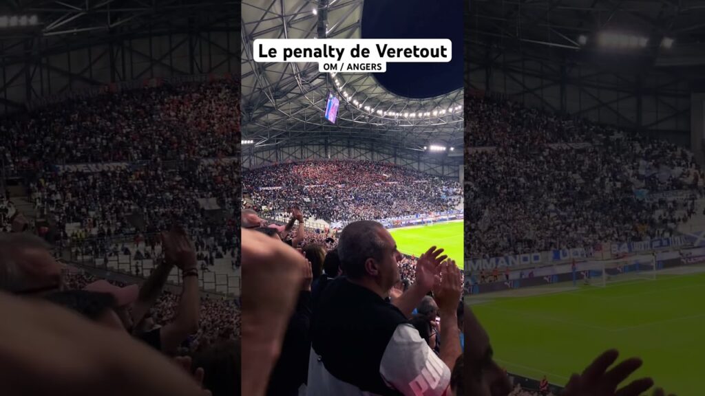 Le peno de Jordan Veretout au Vélodrome #om #football #shortsvideo #shortfootball