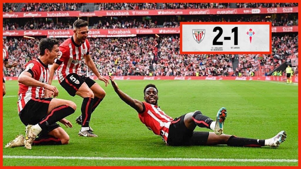 INAKI WILLIAMS GOAL VS CELTA VIGO & MVP AWARD | ATHLETIC CLUB VS CELTA VIGO (2-1)