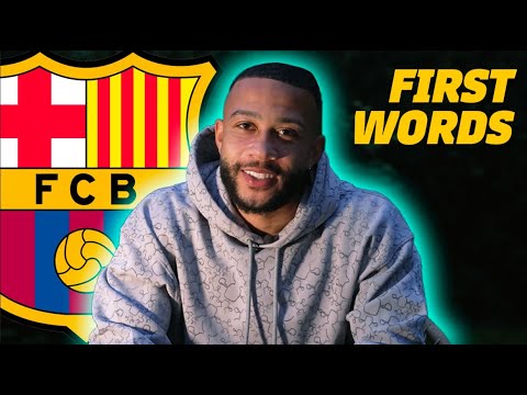 🚨 MEMPHIS DEPAY'S FIRST WORDS AS A BARÇA PLAYER (EXCLUSIVE!!!) 🦁
