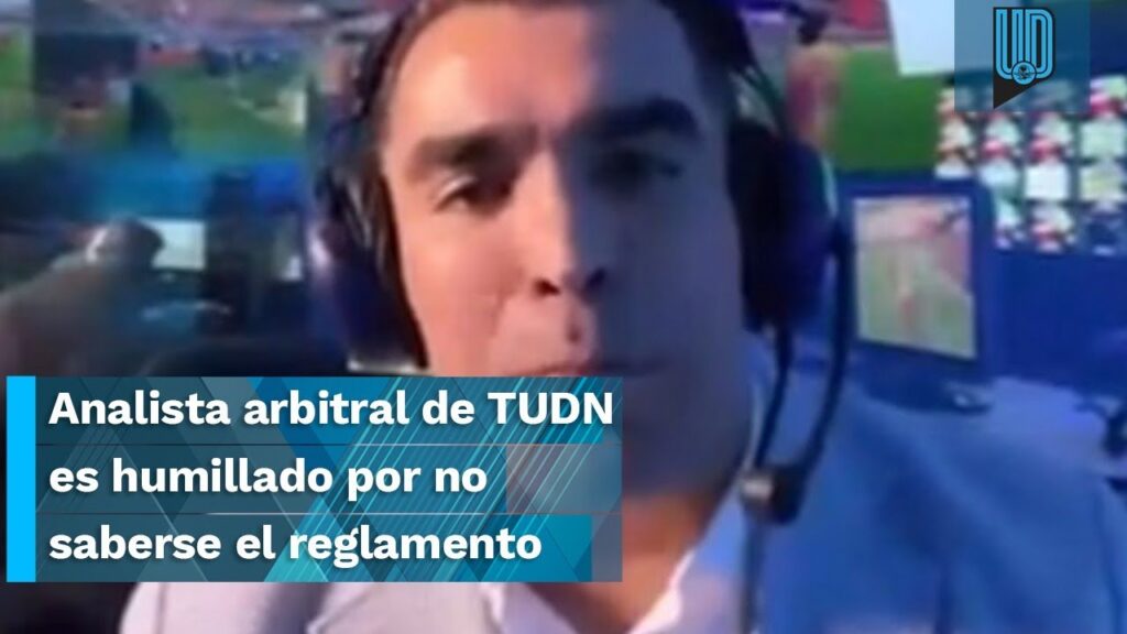 🤭 Exsilbante y analista de TUDN es humillado por no saberse el reglamento: "Póngale cero por burro"😂
