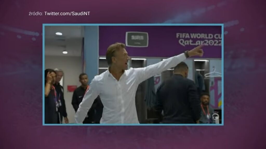 Ogień w szatni Saudyjczyków. Zobaczcie, co wyprawia trener
