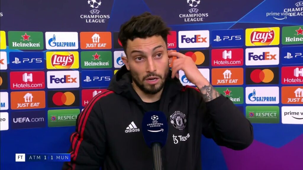 UEFA Champions League | Atletico-Man United 1-1 | Intervista a Alex Telles