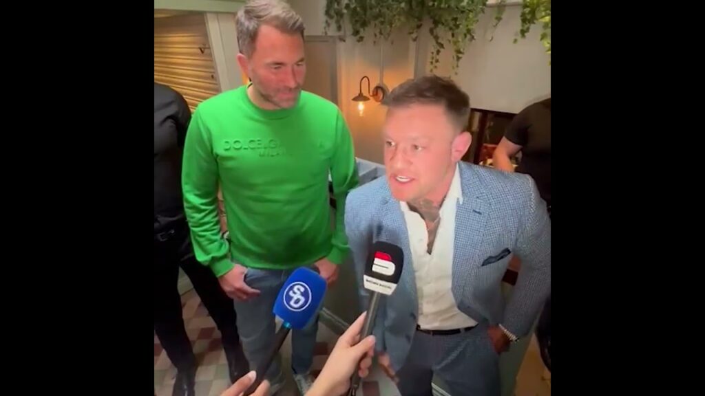 Conor McGregor Talks Eddie Hearn The Promoter