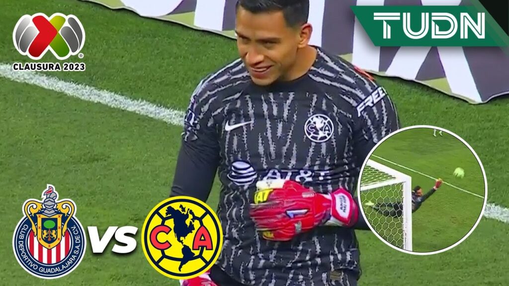¡El RIFLAZO de Alvarado que hace reír de NERVIO a Malagón! | Chivas 0-0 América | CL2023Semis | TUDN