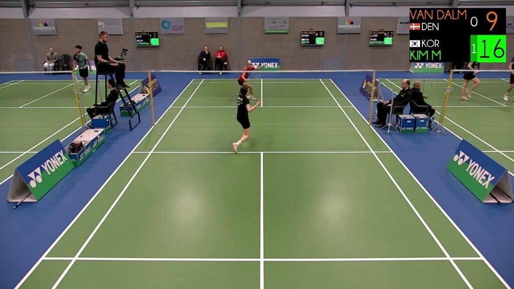 Kajsa van Dalm 🇩🇰 - Kim Min Sun 🇰🇷, WS, Yonex Dutch Junior International 2023
