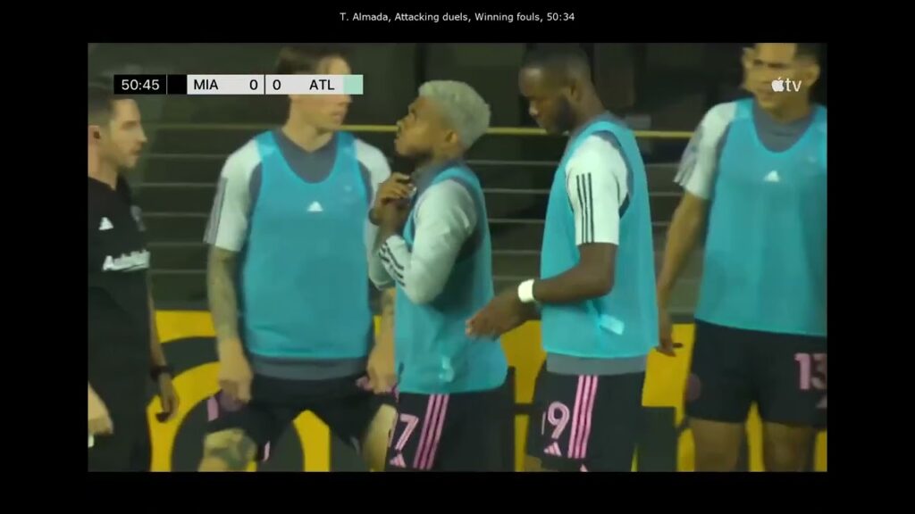 Thiago Almada |  Inter Miami vs Atlanta United 2023-05-07 Match Highlight | Every Touch