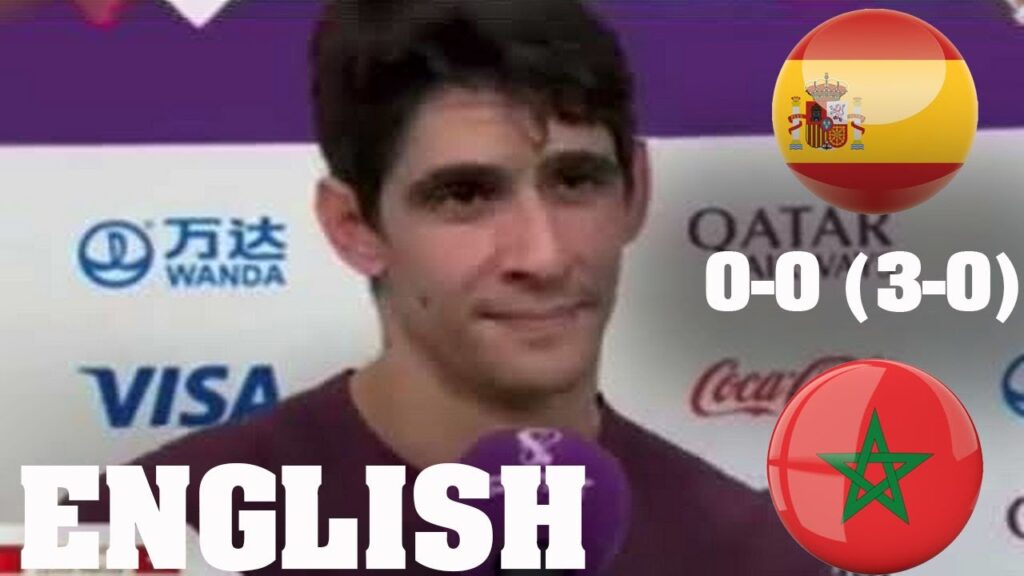 Yassine Bounou Post Match Interview I Morocco 0-0 (3-0) Spain I World Cup Qatar 2022 English