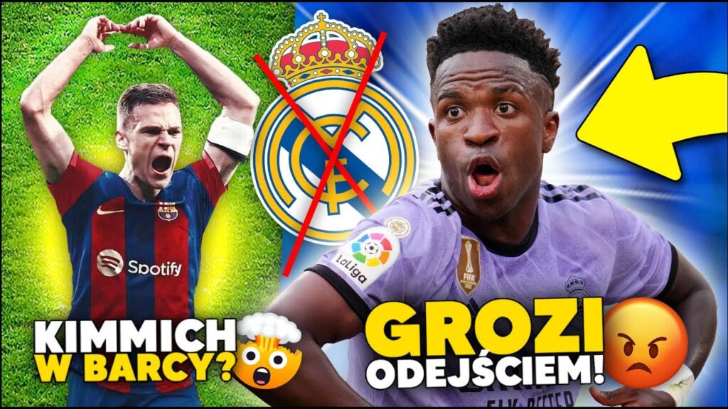 SKANDAL... Vinicius CHCE ODEJŚĆ przez KIBOLI! Ma DOŚĆ... Kimmich w FC BARCELONIE?
