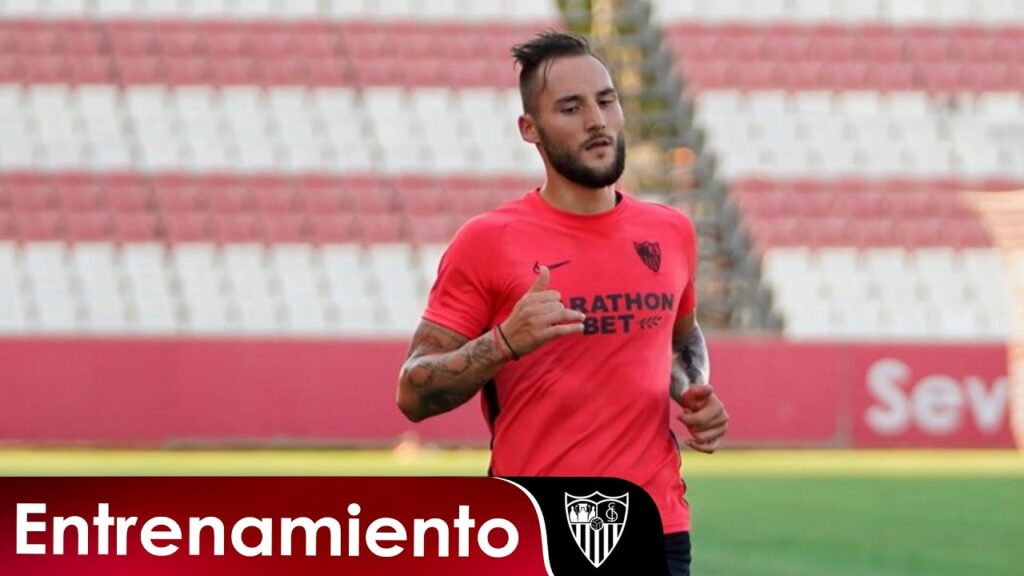 Primer entrenamiento de Gudelj como sevillista