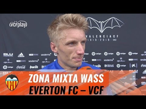 WASS: 'ESTOY CONTENTO POR EL GOL, HEMOS HECHO UN GRAN PARTIDO