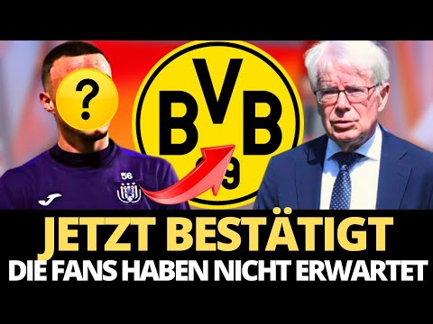 JETZT BESTÄTIGT! FANS FEIERN VIEL! NEWS AUS DER BORUSSIA DORTMUND HEUTE