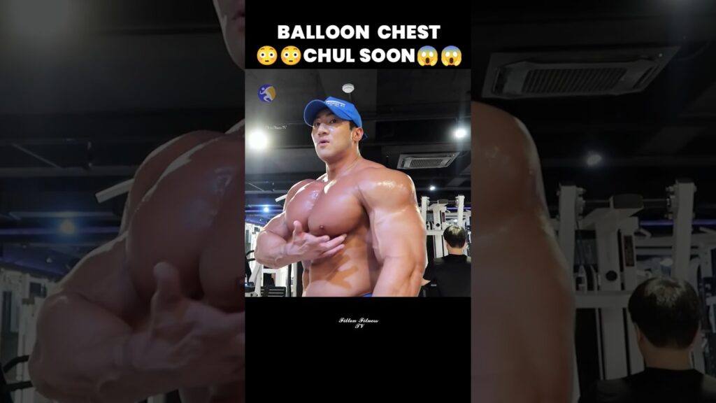 BALLOON CHEST 😳 CHUL SOON KOREAN MONSTER #viral #viralvideo #shorts #mrolympia #chulsoon #status