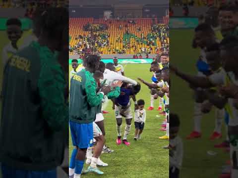 Haie d’honneur pour Idrissa Gana Gueye, recordman de sélections en équipe nationale du Sénégal 💯👊👏