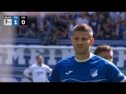 TSG Hoffenheim vs Eintracht Frankfurt 3-1 Andrej Kramaric, Christoph & Ihlas Bebou score in win