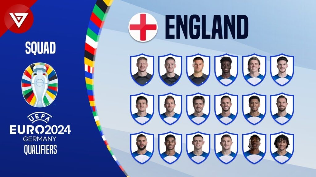 ENGLAND Squad | UEFA EURO 2024 Qualifiers in June 2023