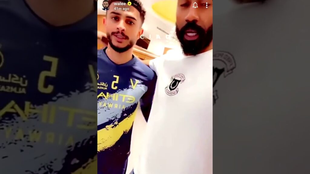 وليد عبدالله يقول لعبدالاله العمري مكانك حراق 🔥🔥💛😍