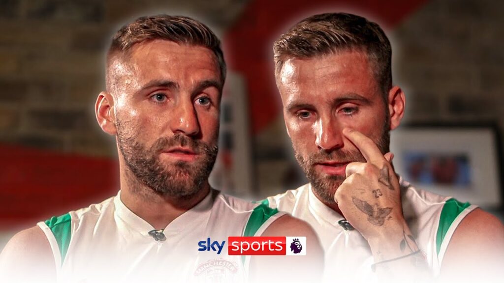 "Man United are coming BACK!" | Luke Shaw aims to win Premier League & Champions League next season!