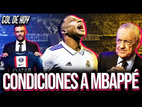 Las CONDICIONES del MADRID para FICHAR a MBAPPÉ | PSG quiere a Luis Enrique | #goldehoy