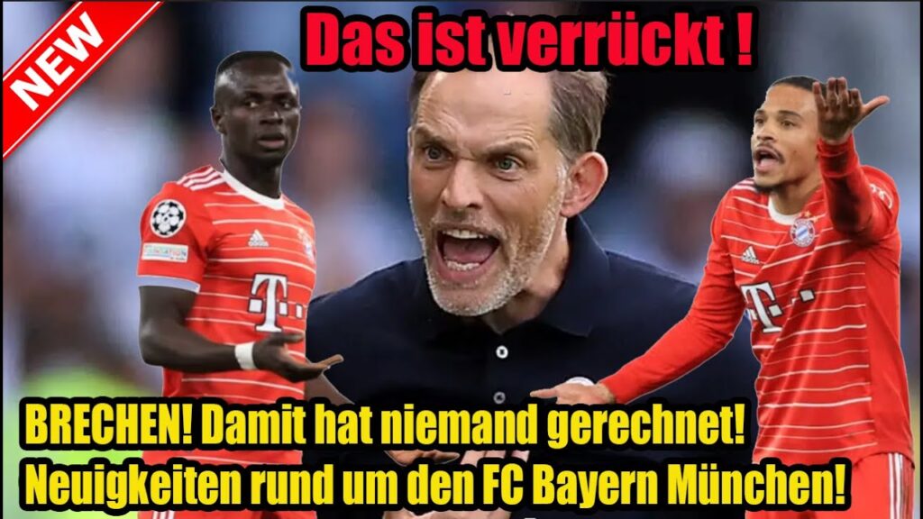 Leroy Sané hielt eine kritische Rede und verurteilte Sadio Mané vor seinen Mitspielern