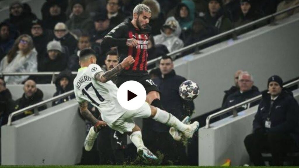Cristian romero red card vs Milan | romero tackle on theo hernandez