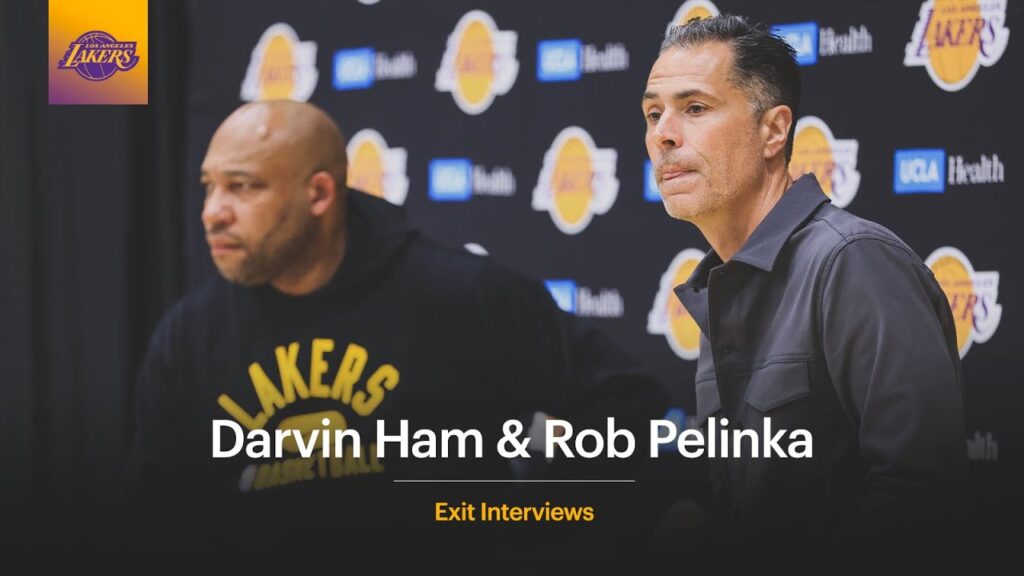 Darvin Ham & Rob Pelinka | 2022-23 Lakers Exit Interviews