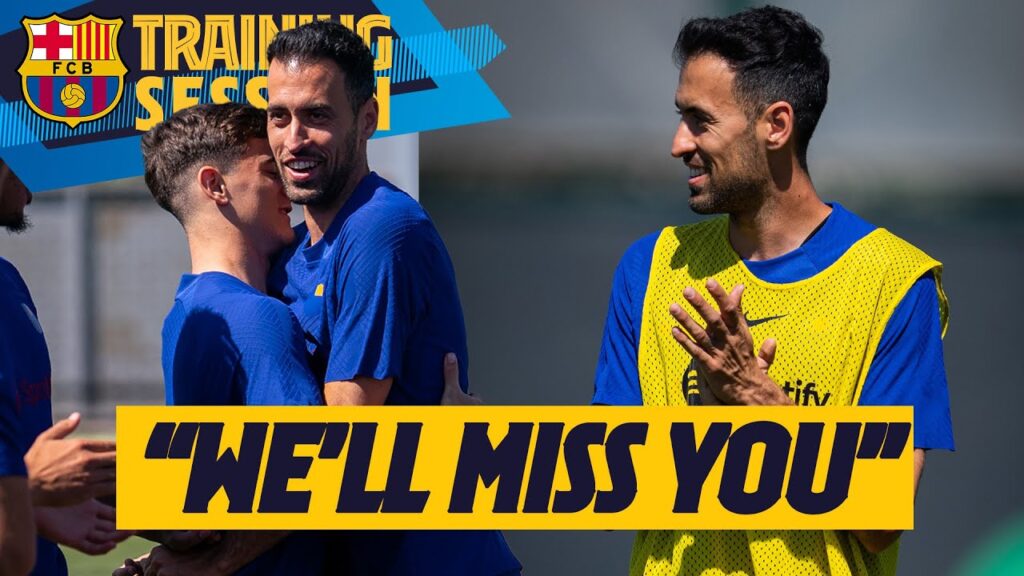 TEAMMATES REACT TO BUSQUETS’ FAREWELL (TER STEGEN, ALBA, SERGI ROBERTO & LAPORTA) TEAMMATES REACT TO BUSQUETS' FAREWELL (TER STEGEN, ALBA, SERGI ROBERTO & LAPORTA)