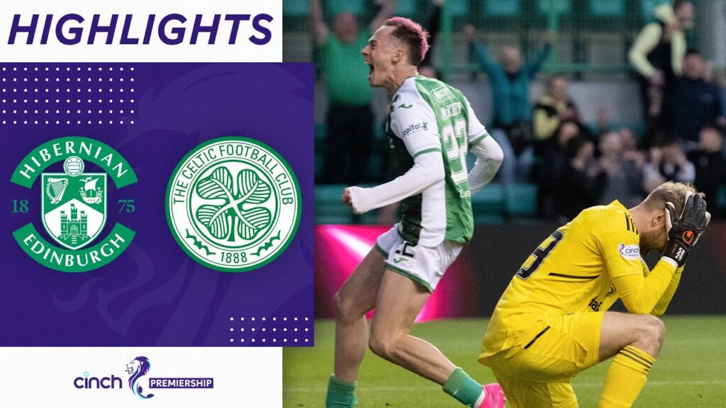Hibernian 4-2 Celtic | Daizen Maeda Red Card as Hibs Secure Late Victory | cinch Premiership