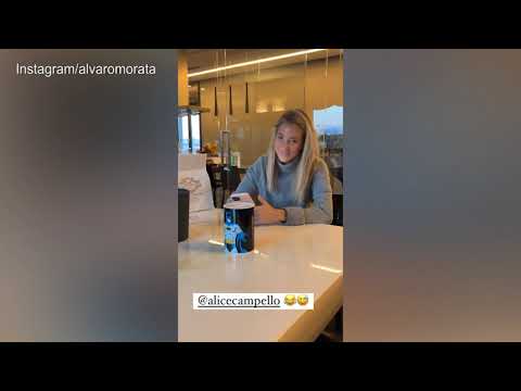 Alice, ma che fai?? Gestaccio ad Alvaro Morata!