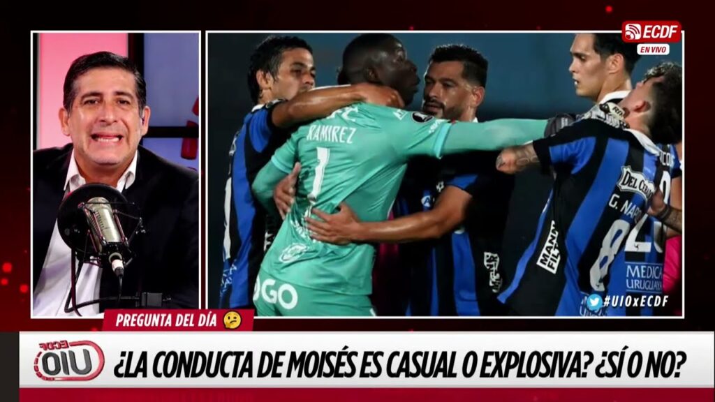 😰 IDV PERDIÓ Y MOISÉS RAMÍREZ SE FUE EXPULSADO - ECDF UIO