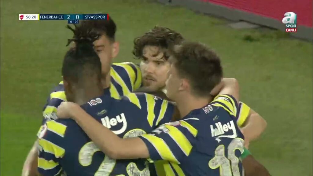 GOL Michy Batshuayi Fenerbahçe 2-0 Sivasspor (Ziraat Türkiye Kupası Yarı Final) 24.05.2023
