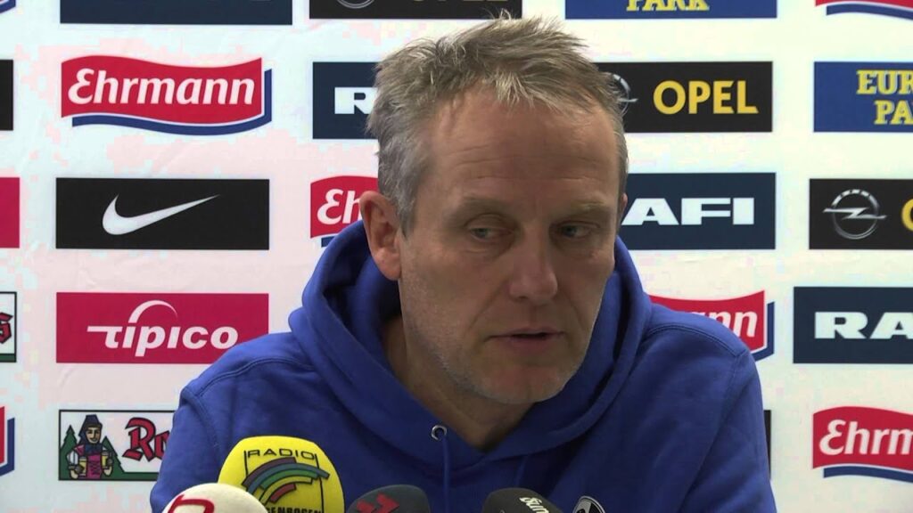 Pressekonferenz vor dem Spiel bei 96