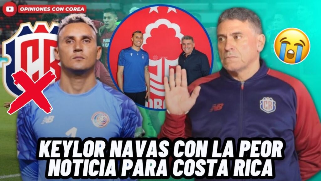 TÉCNICO DE COSTA RICA SE REUNE CON KEYLOR NAVAS Y RECIBE LA PEOR NOTICIA PREVIO A LA COPA ORO😰