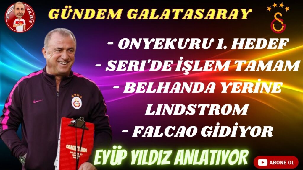 GÜNDEM GALATASARAY: TRANSFER HAREKATI BAŞLADI SERİ, ONYEKURU, JESPER LINDSTROM GÜNDEMDE OLAN İSİMLER GÜNDEM GALATASARAY: TRANSFER HAREKATI BAŞLADI SERİ, ONYEKURU, JESPER LINDSTROM GÜNDEMDE OLAN İSİMLER