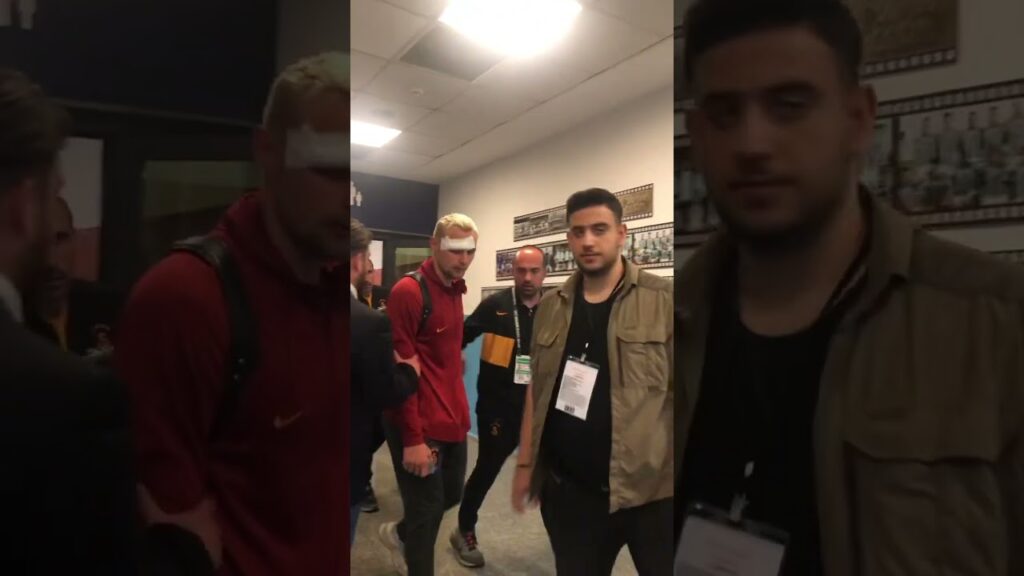 Nelsson’a 15 dikiş atıldı #galatasaray #nelsson