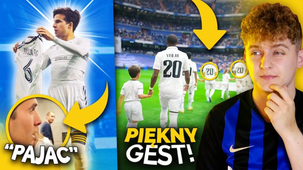 Real Madryt WYSZEDŁ w koszulkach z NUMEREM 20! Chiellini WYZYWA Riquiego Puiga za cieszynkę!