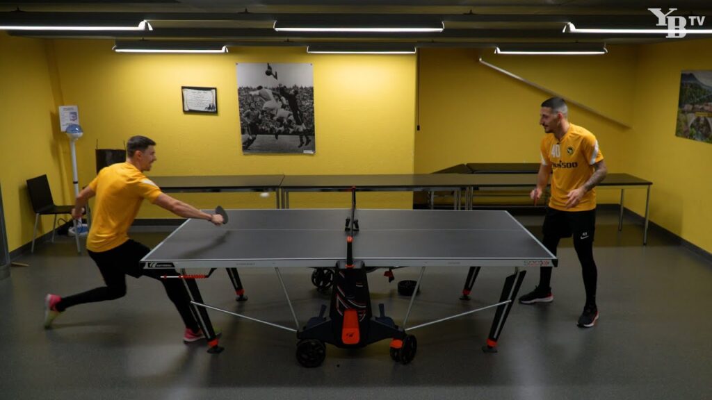Ping-Pong-Duell zwischen Christian Fassnacht und Dario Marzino