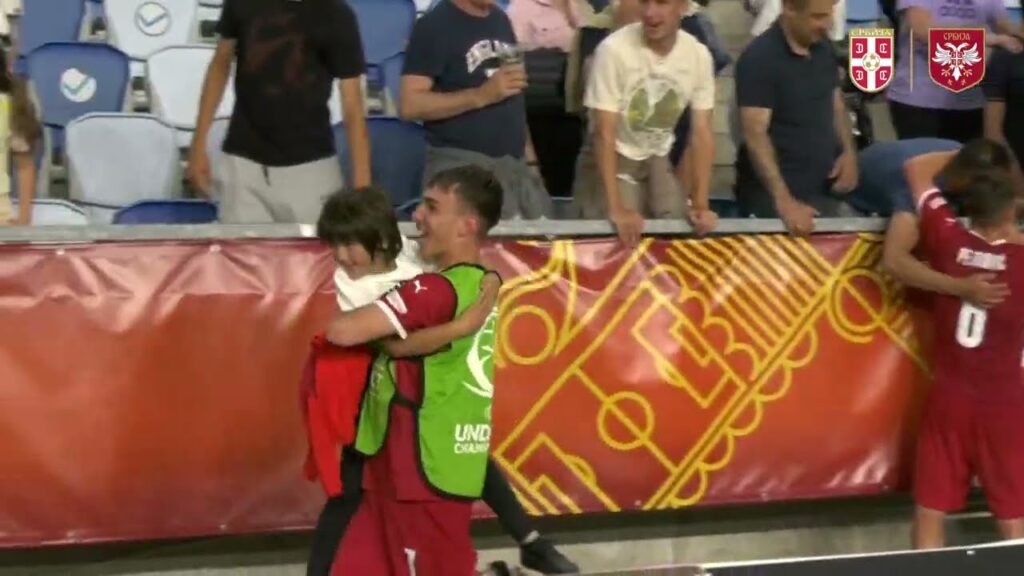 U17 EURO | Srbija - Italija 2:0 | Maksimović, Cvetković i M. Popović (Budimpešta, 21. 05. 2023.)