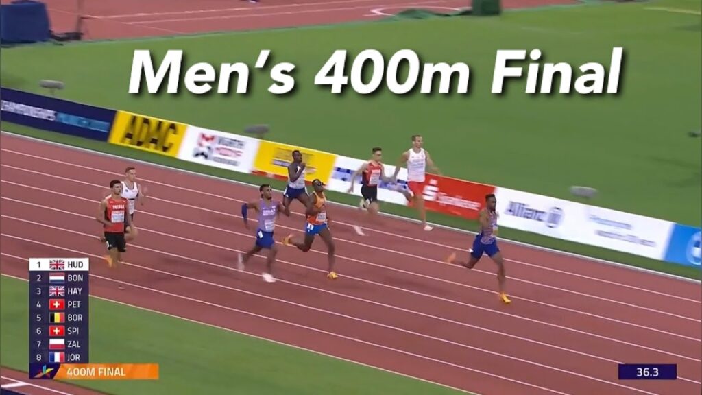 Men’s 400m Final - European Championships, Munich 2022 | Mathew Hudson-Smith