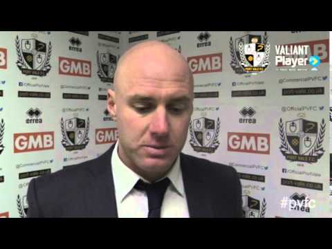 POST-MATCH: Rob Page Disappointed With Crewe Defeat