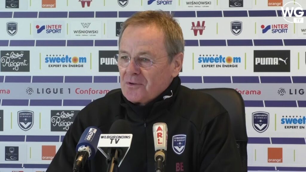 Le rictus d'Éric Bedouet à l'évocation de Youssouf Sabaly I Girondins