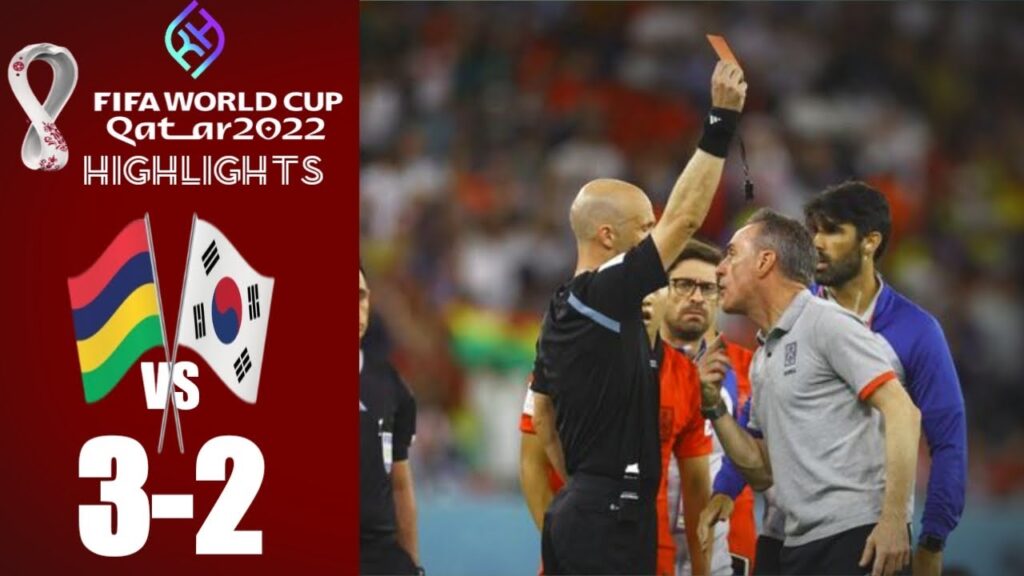 Ghana vs Korea Selatan | Paulo Bento Ngamuk sampai dapat kartu merah~highlights FiFa world cup