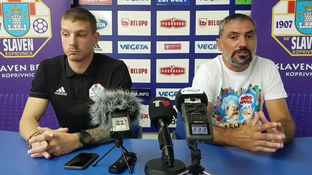 Ivica Sertić i David Puclin uoči Varaždina